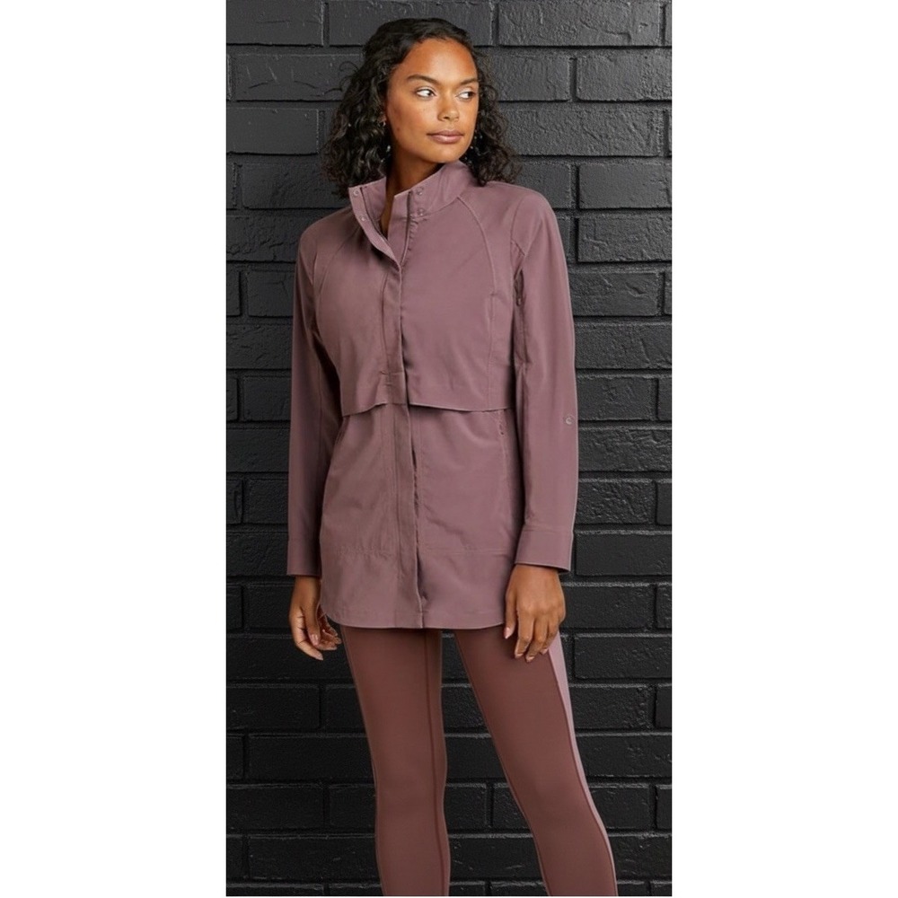 🔥Eddie Bauer 💜Departure Lightweight Port Vented Hiking Jacket Athletic $129‎ S